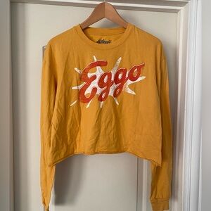 Kellogg's Eggo Yellow Crop Top